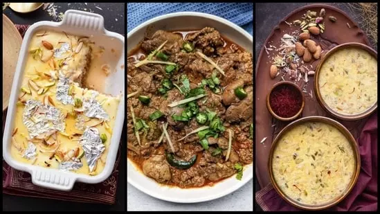 Eid ul Adha 2024, Bakrid recipes, Sheer Kurma, Shami Kebab, Kaleji Masala, Shahi Tukda, Seviyan ka Muzaffar, Eid feast recipes, traditional Eid dishes, festive cooking.