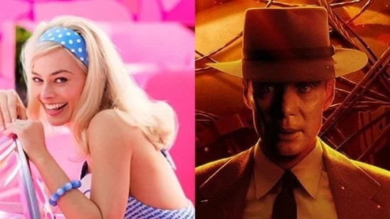 Barbenheimer anniversary records broken by Barbie Oppenheimer double feature global box office success Christopher Nolan Greta Gerwig highest grossing film US history Warner Bros combined opening weekend total highest female director Greta Gerwig Jia Ling Hi Mom $1 billion global box office Barbenbillion Oppenheimer biopic highest-grossing Bohemian Rhapsody R-rated movie Joker Academy Awards 13 nominations Best Picture Best Director Nolan Best Actor Cillian Murphy Best Supporting Actor Robert Downey Jr Best Cinematography Best Editing Best Original Score highest-grossing longest Best Picture winner The Lord of the Rings The Return of the King Barbie nominations Best Original Song Billie Eilish What Was I Made For Ryan Gosling I'm Just Ken.