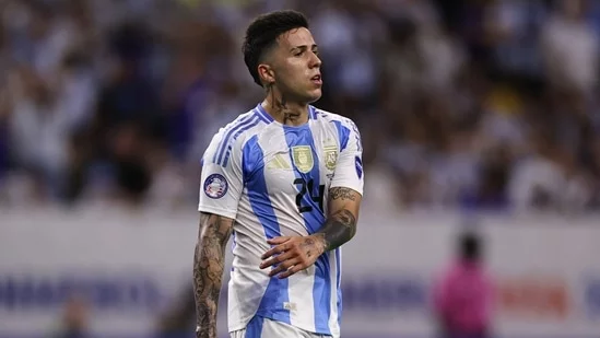 Enzo Fernandez apology Enzo Fernandez racist chant Enzo Fernandez offensive song Argentina Copa America celebration Argentina France players Argentina Colombia final Enzo Fernandez Instagram video Enzo Fernandez controversy Enzo Fernandez discrimination Enzo Fernandez apology statement French Football