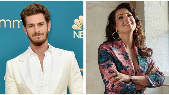 Andrew Garfield partner news relationship misogynistic reactions Dr. Kate Tomas public scrutiny frustration limelight Sunday Times interview overshadowed by a man paparazzi unflattering photos celebrity romantic involvement personal achievements professional witch spiritual mentor married divorced four times Spiritual Life Upgrade mentorship program tarot readings spiritual guidance teaching wisdom dating few months Phoebe Bridgers Bo Burnham Alyssa Miller Emma Stone Rita Ora A24 romantic comedy We Live in Time Florence Pugh