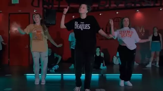 Shiloh Jolie Pitt Angelina Jolie Brad Pitt daughter dedicated dancer dance lessons choreographer Kolanie Marks Millennium Dance Complex Los Angeles hard work dedication famous parents public eye legal name change attorney Peter Levine painful events legal notice Los Angeles Times Instagram appreciation post perseverance commitment dance training famous background