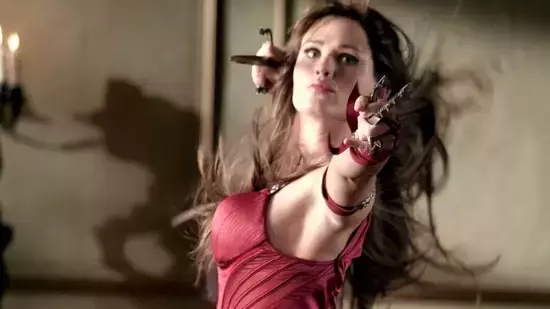 Jennifer Garner intense workout routine Deadpool Wolverine cameo Elektra Marvel fit training journey high-intensity interval training HIIT boxing weight training water aerobics fitness journey Daredevil actress Ryan Reynolds Shawn Levy The Adam Project reviving Elektra set Family Switch diverse workout routine sports exercises superhero role closure co-stars Hugh Jackman Dafne Keen Channing Tatum Wesley Snipes filming fight scenes dream proud friends thankful project gratitude