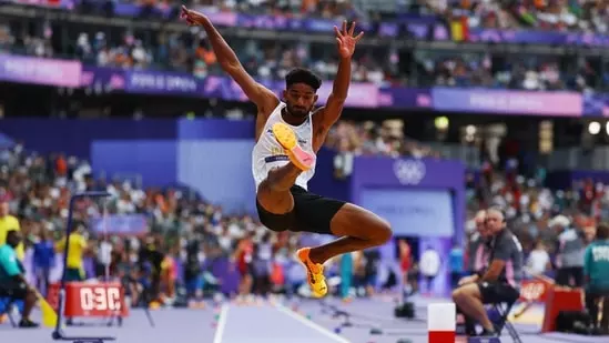 Paris Olympics 2024 Indian athletes Parul Chaudhary Jeswin Aldrin 3000m steeplechase men's long jump national record holders athletics performance high-altitude training USA season best performance national mark Budapest World Championships women's 5000m race direct qualification Lalita Babar Rio Olympics final round men's long jump qualification automatic qualification mark world rankings personal best