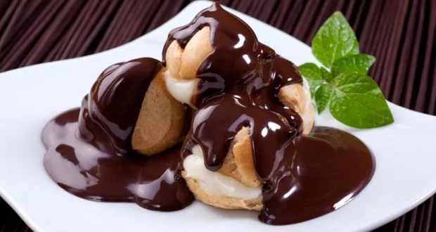 French dessert recipe chocolate cream profiteroles choux pastry chocolate filling baking recipe dessert ideas classic French dessert sweet treats homemade profiteroles how to make profiteroles French pastry dessert recipes chocolate dessert easy profiteroles recipe rich chocolate filling dessert baking guide pastry recipe for beginners sweet indulgence dessert lovers guide to French