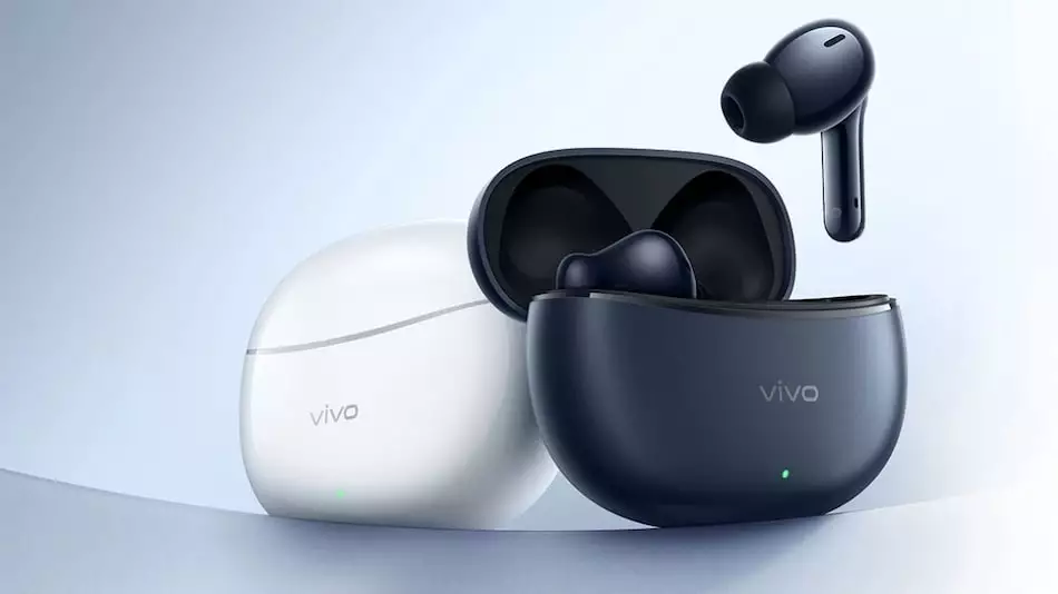 Vivo TWS 3e India launch features price design active noise cancellation dual device connection battery life gaming latency customizable sound fast pair in-ear detection IP54 rating wireless earphones August 7 Bright White Dark Indigo ergonomic design silicone ear tips quick charge playback time AI technology user-friendly experience DeepX 3.0 sound effects enhanced audio clarity wireless technology stylish earphones smartphone accessories Flipkart availability consumer electronics new gadgets innovative features audio quality tech news
