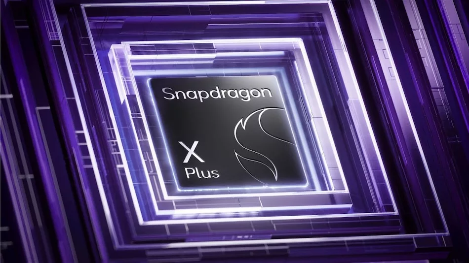 Snapdragon X Plus 8-core chipset Qualcomm 8-core CPU IFA 2024 affordable laptop processors Oryon CPU cores AI applications 4nm process technology 30MB CPU cache LPDDR5X RAM 3.2GHz clock speed 1.7 TFLOPS Adreno GPU 3.4GHz clock speed 2.1 TFLOPS GPU external 4K displays 60Hz refresh rate Qualcomm Hexagon NPU 45 TOPS on-device AI PCIe Gen 4 NVMe