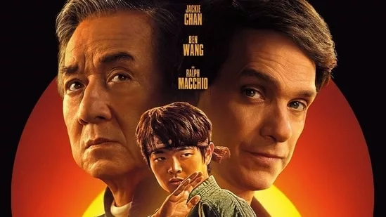 Karate Kid Legends Ralph Macchio Daniel LaRusso Jackie Chan Mr. Han New York Comic Con NYCC May 30 2025 martial arts academy Ben Wang Pat Morita New York City subway confrontations action poignant moments legacy trailer poster Sony Pictures Kraven the Hunter Aaron Taylor-Johnson Venom The Last Dance Tom Hardy Kelly Marcel Spider-Man crossover