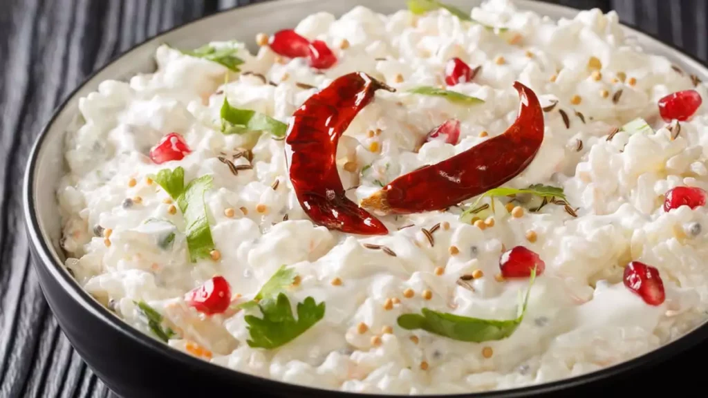 Millet curd rice recipe healthy curd rice how to make millet curd rice foxtail millet recipes nutritious curd rice easy millet recipe Indian millet dish millet and curd benefits of millet curd rice quick millet recipes millet for weight loss vegetarian millet recipes millet