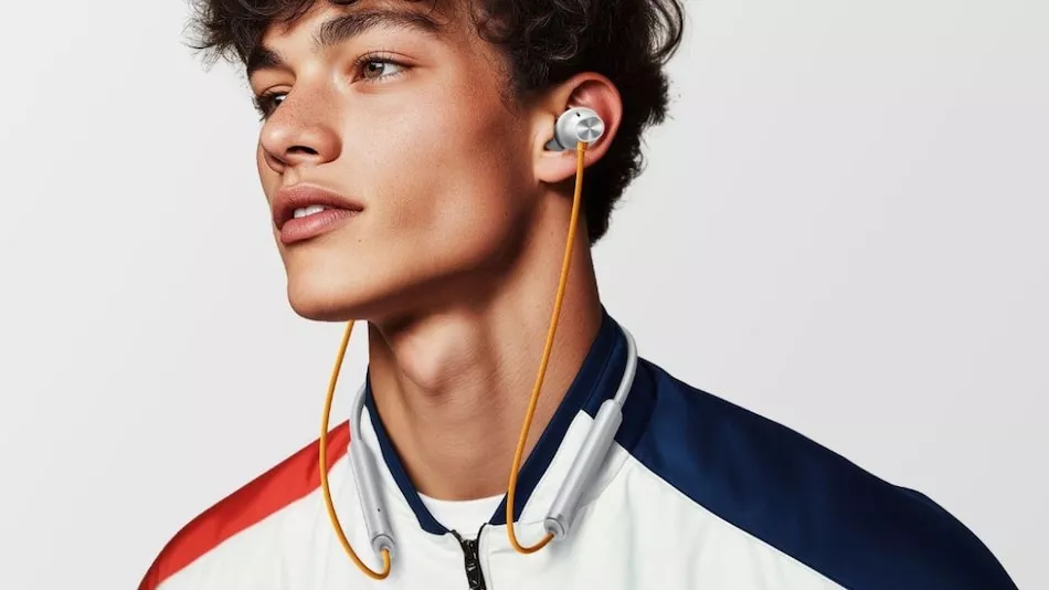 Realme Buds Wireless 5 ANC India launch Realme Buds 50dB hybrid active noise cancellation adaptive noise reduction ENC call noise cancellation neckband-style earphones IP55 water resistance dust resistance Realme 14 Pro 5G series Realme Buds