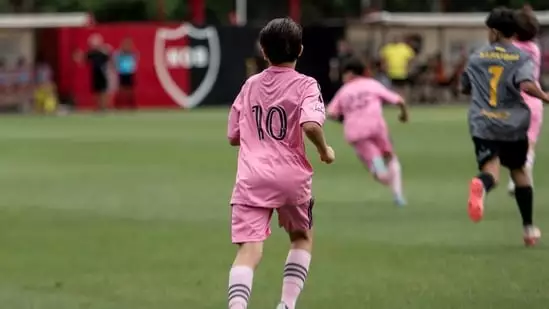 Thiago Messi U-13 MLS Cup Lionel Messi son football Inter Miami academy youth football Atlanta United match 11 goals in one game football genetics football talent training environment Inter Miami senior team football rising stars young footballers