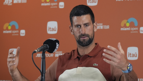Novak Djokovic PTPA lawsuit Novak Djokovic Miami Open Novak Djokovic press conference PTPA lawsuit against ATP WTA ITIA ITF Novak Djokovic questions PTPA lawsuit Novak Djokovic signature missing Novak Djokovic influence in PTPA Novak