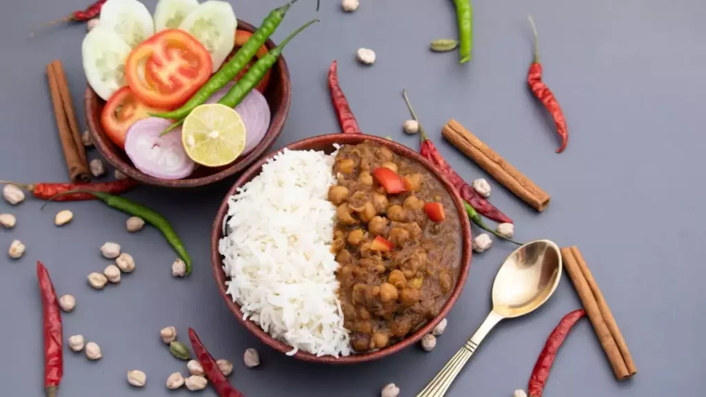 one pot chhole chawal recipe easy Indian rice recipe chickpeas and rice quick dinner idea pressure cooker meal Indian vegetarian recipe chana chawal recipe how to make chhole chawal sarika kakwani recipe Indian comfort food healthy Indian recipes rice and chana one pot Indian dish easy lunchbox recipe quick meal ideas 20 minute Indian recipes North Indian rice recipe instant pot chhole chawal recipe Indian food for beginners quick desi meal simple chhole chawal recipe Indian chickpeas rice combo boiled chana rice dish