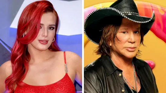 Bella Thorne news Bella Thorne Mickey Rourke controversy Mickey Rourke Bella Thorne accusations Bella Thorne sexual misconduct claim Hollywood abuse stories Bella Thorne Instagram Bella Thorne X post Bella Thorne metal grinder incident Bella Thorne bruises Bella Thorne Girl movie Mickey Rourke Girl film Mickey Rourke misconduct claims Mickey Rourke responds to Bella Thorne Bella Thorne trailer incident Bella Thorne on set harassment Bella Thorne film abuse Bella Thorne actor trauma Bella Thorne disturbing shoot Mickey