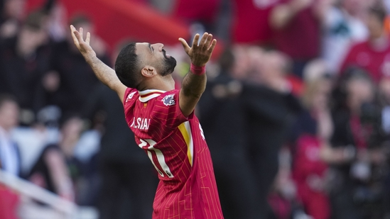 Liverpool Premier League title 2025 Liverpool 20th title Liverpool vs Tottenham 5-1 win Anfield celebration Arne Slot Liverpool manager Liverpool football news Premier League 2025 champions Mohamed Salah Liverpool record Liverpool Tottenham highlights Anfield atmosphere Liverpool trophy celebration Liverpool match report Salah goal vs Tottenham Liverpool 82 points Arsenal Premier League challenge Manchester United record Liverpool fans celebration Premier League