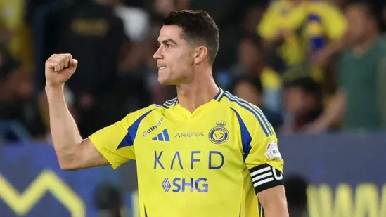 Cristiano Ronaldo latest match Cristiano Ronaldo brace Al Nassr vs Al Riyadh Saudi Pro League title race Ronaldo 933 goals Ronaldo volley goal Al Nassr comeback win Sadio Mane assist Ronaldo top corner goal Ronaldo tap in Ronaldo goal highlights Ronaldo performance Al Nassr title hopes Saudi Pro League standings Ronaldo vs Al Riyadh match report Al Nassr goals 2025 Cristiano Ronaldo form Ronaldo 32 goals