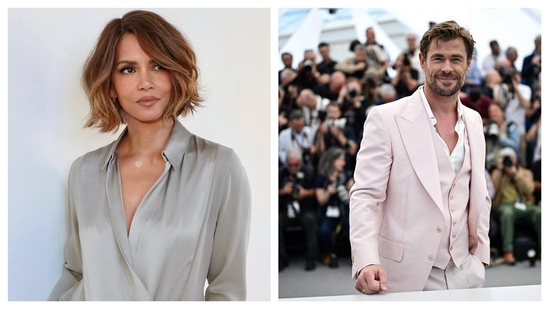 Halle Berry reveals Chris Hemsworth once stood up for her during the shoot of their film Crime 101 calling him a true gentleman and promising to be his lifelong fan.