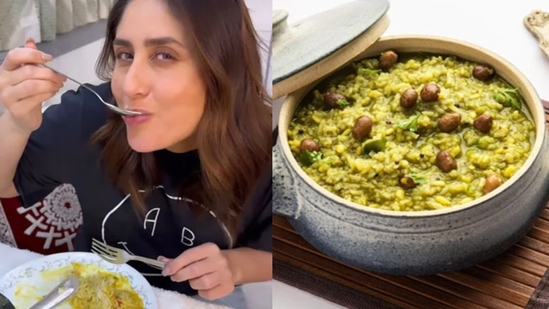 Garhwali til khichdi recipe Kareena Kapoor khichdi recipe Indian comfort food recipes black sesame khichdi recipe healthy khichdi recipe Indian traditional recipes dal rice recipe homemade khichdi pressure cooker khichdi Uttarakhand special recipes regional Indian food simple khichdi with urad dal easy Indian dinner recipe vegetarian khichdi with black sesame best khichdi recipes Indian celebrities food choice Kareena