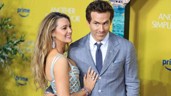 Blake Lively Ryan Reynolds Another Simple Favor premiere Blake Lively body language red carpet NYC Blake Lively and Ryan Reynolds relationship Blake Lively hypnotic effect celebrity couple moments Hollywood red carpet events body language analysis Judi James Blake Lively premiere gestures Ryan Reynolds premiere reaction Blake Lively red carpet 2025 Another Simple Favor movie stars Justin Baldoni legal drama Ryan Reynolds obedient Blake Lively viral moment red carpet behavior Hollywood couple news Hollywood premiere April 2025 Blake Lively fashion Blake Lively hand gestures red carpet analysis red