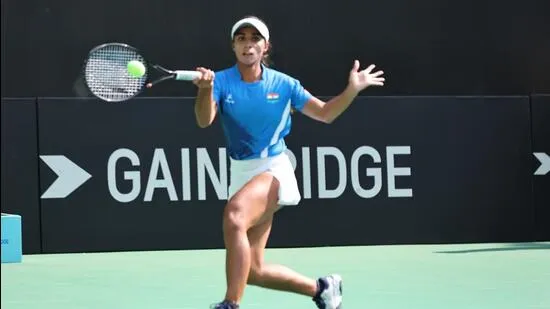 Vaidehi Chaudhari Billie Jean King Cup 2025 India vs Chinese Taipei India tennis player Billie Jean King Cup Pune Vaidehi wins tennis match Billie Jean King Cup Asia Oceania Group 1 Fang An Lin match result Indian women tennis players India tennis team Billie Jean King Cup highlights India sports news 2025 Vaidehi tennis performance Vaidehi Chaudhari world ranking Vaidehi Chaudhari age Vaidehi Chaudhari match win Vaidehi