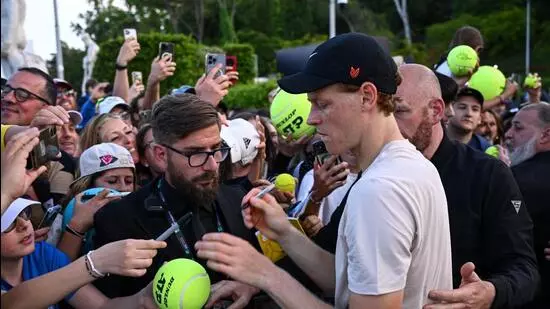 Jannik Sinner doping ban tennis doping scandal Sinner suspension tennis world reaction Swiatek doping case doping in tennis 2025 tennis player banned Sinner three month ban Sinner comeback tennis doping news tennis doping policy Sinner Rome Open return Sinner Italian Open 2025 tennis anti doping policy Sinner CAS WADA tennis drug test players avoid medication Emma Raducanu insect bite doping fear Rublev doping quote