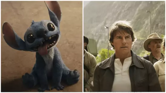Lilo and Stitch box office collection Mission Impossible 8 earnings Tom Cruise new movie Disney live action remake Memorial Day weekend box office USA movie battle 2025 Hollywood movie clash Disney vs Paramount Ethan Hunt final mission Lilo and Stitch ticket sales worldwide box office record-breaking