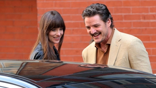 Pedro Pascal Dakota Johnson OnlyFans joke Pedro Pascal Dakota Johnson OnlyFans interview Pedro Pascal Dakota Johnson Materialists Pedro Pascal Cannes Film Festival Dakota Johnson Elle UK interview Pedro Pascal controversial joke Pedro Pascal OnlyFans comment Pedro Pascal toe wiggle joke Dakota Johnson Pedro Pascal reaction Pedro Pascal Dakota Johnson latest news Pedro Pascal Materialists release date Celine Song