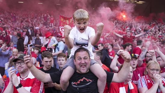 Liverpool Premier League 2025 Liverpool title win Anfield tremors Liverpool fans earthquake Liverpool Tottenham match Alexis Mac Allister goal Mohamed Salah goal seismic activity at Anfield Liverpool seismometer data Premier League champions Liverpool University of Liverpool earth science Anfield celebration shockwaves Anfield