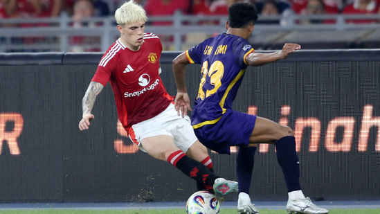 Manchester United friendly match Manchester United Asia tour Manchester United vs Southeast Asian XI United loses in Malaysia Maung Maung Lwin goal against United United post-season performance Ruben Amorim Manchester United 15th place finish Premier League worst season Manchester United defeat Kuala Lumpur friendly Harry Maguire in friendly Rasmus Hojlund performance Casemiro Diogo Dalot Kobbie