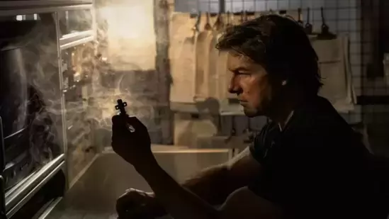 Tom Cruise Mission Impossible Final Reckoning Ethan Hunt latest Hollywood movie action thriller Tom Cruise stunts 2025 movie release practical effects Christopher McQuarrie AI in movies The Entity Mission Impossible series Ethan Hunt final mission spy movies top action movies of 2025 old-school filmmaking action scenes Hayley Atwell Simon Pegg Ving Rhames Hollywood blockbusters Ethan Hunt franchise conclusion summer movie releases movie reviews Mission Impossible Final Reckoning review best action films Tom Cruise best