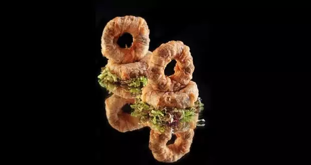 noodle keema donut recipe how to make maggi keema donut lamb keema snack recipes maggi noodle recipes indian fusion snacks oven baked donut savory donut with keema keema maggi donut fillo pastry snacks lamb mince appetizers jalapeno maggi recipes party snacks keema recipes unique Indian recipes savory maggi dishes homemade donut with maggi Maggi lamb mince donut crispy baked snacks easy oven