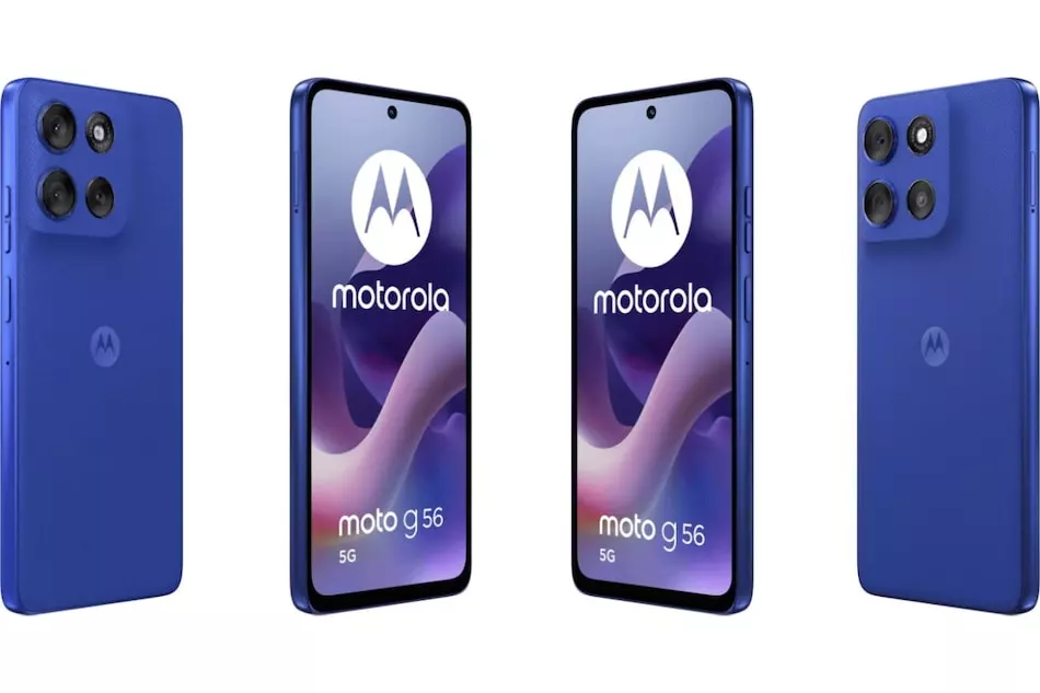 Moto G56 launch Moto G56 specifications Moto G56 price Moto G56 leaked images Moto G56 renders Moto G56 features Motorola G56 color options Moto G56 dual cameras Moto G56 black oyster Moto G56 dazzling blue Moto G56 dill green Moto G56 gray mist Moto G56 battery life Moto G56 5200mAh Moto G56