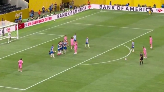 Lionel Messi goal Inter Miami vs Porto FIFA Club World Cup Messi free-kick Messi scores for Inter Miami historic MLS win Inter Miami victory over Porto Messi trademark goal Messi free-kick highlight Inter Miami FIFA Club World Cup win Messi curls top corner goal Messi football magic Messi vs Porto goal video Inter Miami Club World Cup history Inter Miami comeback win Messi World Cup 2025 Messi latest match Messi