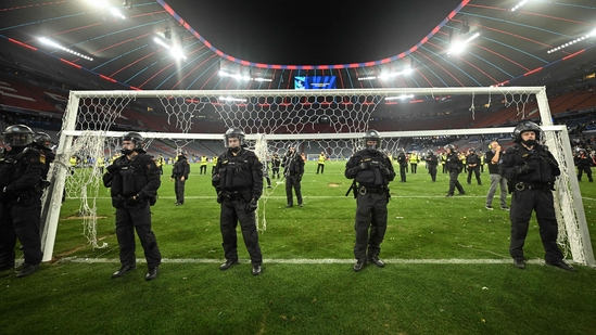 PSG Champions League win PSG fans celebrate PSG Inter Milan final PSG victory Paris streets Paris police arrest PSG celebration riot Champs-Elysees PSG fireworks PSG water cannon Arc de Triomphe PSG riot control PSG fans arrested PSG party PSG Champions League trophy French football news PSG team news PSG vs Inter Milan result Paris celebration news Paris Saint-Germain win PSG Champions League first title