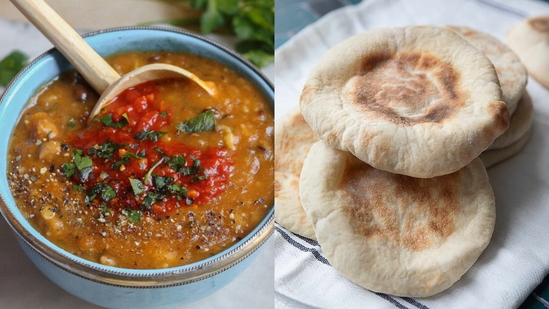 Moroccan Harira soup recipe monsoon soup recipes healthy soup for monsoon Moroccan cuisine Harira lentil soup traditional Moroccan dishes protein-rich soup easy soup recipes healthy Moroccan meals vegetarian Harira chickpea soup red lentil soup warm soups for rainy days comforting soup ideas saffron soup recipe spicy soup for dinner tomato lentil soup middle eastern soup recipe one pot meal soup