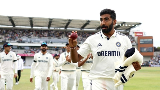 Jasprit Bumrah India vs England Test 2025 India cricket news Bumrah five wicket haul Bumrah Headingley Test match highlights India fast bowling unit Siraj Prasidh Krishna India bowling attack Bumrah vs England performance Indian pacers performance 2025 India England Test series cricket match in Leeds Jasprit Bumrah match report Mohammed Siraj performance Prasidh Krishna bowling analysis India pace attack concerns