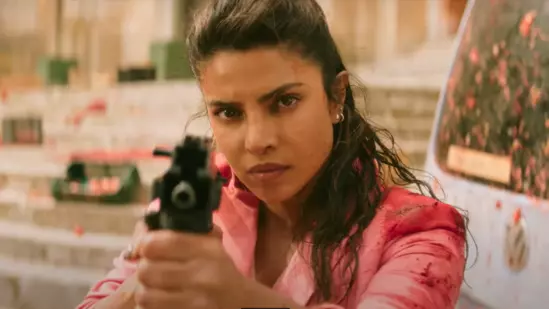 Priyanka Chopra Heads of State trailer Priyanka Chopra MI6 agent Heads of State movie Priyanka Chopra Idris Elba John Cena action comedy Prime Video Heads of State release date Priyanka Chopra in new movie Noel Bisset character Priyanka Chopra action film Heads of State film cast Heads of State trailer reactions Priyanka Chopra fans reaction