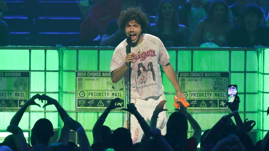 Nickelodeon Kids Choice Awards 2025 winners Kids Choice Awards 2025 full list Nickelodeon awards show Los Angeles events 2025 Jack Griffo awards Kira Kosarin Nickelodeon XO Kitty series Ariana Grande Wicked movie winner Kids Choice music awards SZA Bruno Mars Sabrina Carpenter Benson Boone SpongeBob SquarePants favorite cartoon Kendrick Lamar and SZA collaboration Tyla global music star Selena Gomez