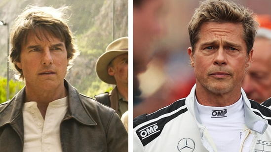 Brad Pitt Tom Cruise new movie Brad Pitt Tom Cruise reunion Brad Pitt interview E News Tom Cruise stunt movies Brad Pitt F1 movie Brad Pitt F1 film release Tom Cruise Mission Impossible Brad Pitt Tom Cruise go kart Brad Pitt racing Brad Pitt F1 cast Joseph Kosinski director Brad Pitt Tom Cruise collaboration Brad Pitt upcoming film Brad Pitt June 27 movie Brad Pitt Formula 1 movie Lewis Hamilton Brad Pitt driving Brad Pitt