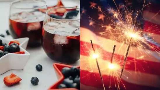 4th of July sangria recipe star spangled sangria Fourth of July drinks patriotic cocktails easy sangria for summer Independence Day party drink red wine sangria with berries festive sangria recipe American holiday drink ideas summer sangria with blueberries strawberry sangria recipe homemade sangria for barbecue best sangria for cookout July 4th cocktail ideas fruity sangria for
