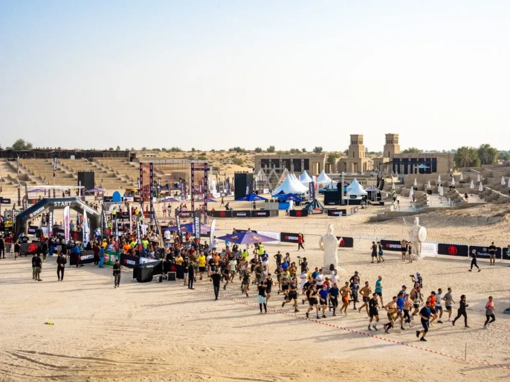 Spartan Race UAE obstacle race Al Ain Zoo Spartan Trifecta Sprint Super Beast Kids race obstacle course mud run endurance challenge fitness event Abu Dhabi Sports Council Spartan World Championship UAE obstacle racing events adventure race family friendly sports weekend adrenaline challenge nature trails wildlife backdrop outdoor race tickets Dhs236 fitness challenge endurance race weekend warrior obstacle racing Al Ain events October 2025 sports tourism UAE outdoor activities mud run fitness training Spartan Race 2025