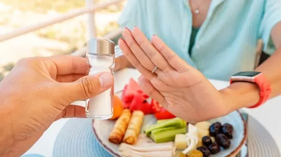 salt intake health risks effects of excess salt sodium health dangers DASH diet for blood pressure low sodium salt kidney damage from salt heart disease from sodium hypertension salt and stroke risk Indian salt consumption reduce sodium intake DASH meal plan healthy diet habits how to lower blood pressure reduce salt seasoning best low sodium alternatives cooking without salt herbs and spices instead of salt potassium