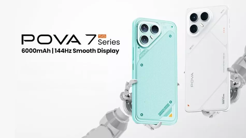 Tecno Pova 7 5G launch India Tecno Pova 7 Pro 5G specs Tecno Pova 7 series price Tecno Pova 7 5G battery life Tecno Pova 7 Pro 5G features Tecno Ella AI Tecno Pova 7 5G display specs Tecno Pova 7 Pro 5G AMOLED screen Tecno Pova 7 series Dimensity 7300 Ultimate chipset MediaTek Dimensity 7300 Ultimate phone Tecno Pova 7 5G camera details Tecno Pova 7 Pro 5G camera specs 50MP Tecno Pova 7 camera 64MP Tecno Pova