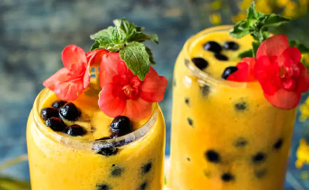 Thai mango coconut bubble tea recipe mango coconut drink tropical bubble tea homemade boba tea coconut milk drink mango pulp recipe tapioca pearls drink mango coconut smoothie tropical drink ideas quick bubble tea recipe easy mango coconut drink Thai inspired drinks refreshing boba drink creamy bubble