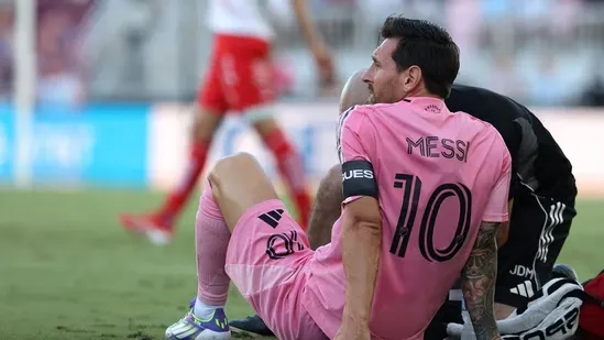 Lionel Messi injury update Inter Miami latest Messi news Messi vs Necaxa injury Messi hamstring issue Messi fitness status Messi next match Inter Miami vs Pumas UNAM Messi match prediction Leagues Cup Messi injury severity Messi substitution Messi injury timeline Messi recovery update Messi health news Inter Miami