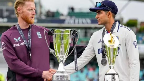 India vs England Test series Mohammed Siraj five wicket haul Shubman Gill and Ben Stokes handshake India England cricket afterparty Joe Root Test records Sachin Tendulkar trophy Chris Woakes batting with injury India England rivalry Rishabh Pant injured toe England cricket team news India cricket team updates Joe Root Test centuries Lord's Test controversy Oval Test highlights Manchester Test drama India England Test draw Siraj bowling heroics Root surpasses Ponting Dravid Kallis cricket afterparty bonding cricket sportsmanship