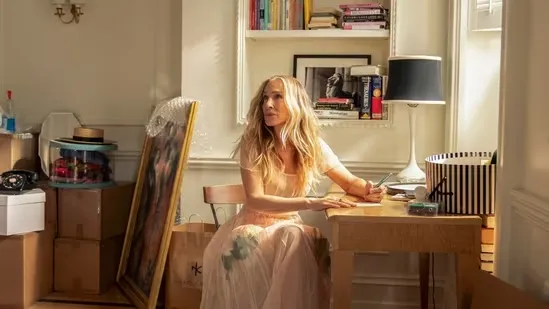 Sarah Jessica Parker cloud hat And Just Like That season 3 Sarah Jessica Parker viral hat Carrie Bradshaw hat Sarah Jessica Parker interview Sarah Jessica Parker fashion Sarah Jessica Parker HBO Max And Just Like That hat Sarah Jessica Parker news Sarah Jessica Parker 2025 Sarah Jessica Parker style Carrie Bradshaw fashion And Just Like That premiere Sarah Jessica Parker wardrobe Sarah Jessica Parker bonnet hat Sarah Jessica Parker red carpet Sarah Jessica Parker outfits Sarah Jessica Parker clothes And Just Like That Carrie outfits