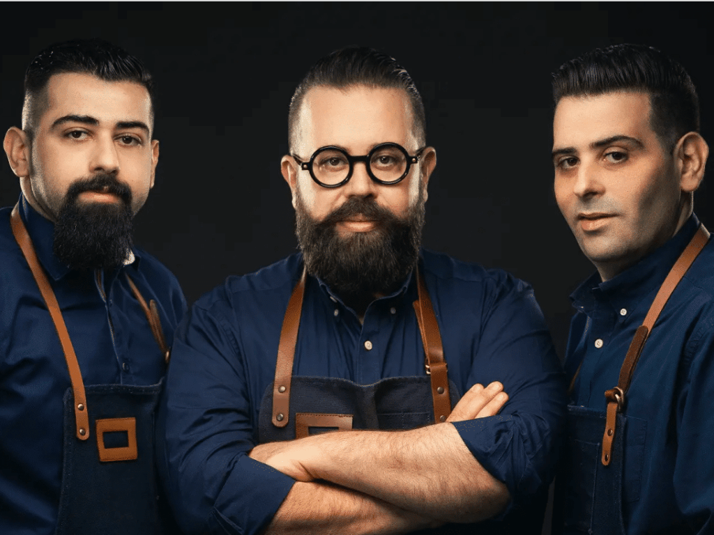 Three Bros Dubai Orfali Brothers Dubai restaurant new restaurant Dubai Jumeirah dining fine dining casual dining Mediterranean cuisine French gastronomy Syrian cuisine creative menu Three Bros menu pidza pizza hybrid unique dishes dessert drinks soft drink pairings Wasl 51 Dubai Jumeirah foodie Dubai culinary experience innovative cuisine Dubai food Dubai eateries award winning chefs Dubai gastronomy fusion cuisine Dubai dining experience Orfali brothers restaurants Dubai dessert spots peanut raspberry sando cake