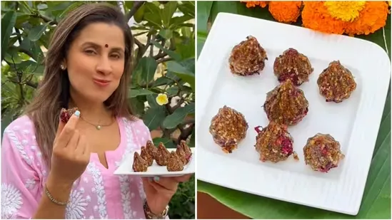 Ganesh Chaturthi sugar free modak recipe Yasmin Karachiwala healthy modak recipe festive sweets without sugar sugar free Ganesh Chaturthi recipes celebrity trainer modak recipe Bollywood trainer modak recipe Yasmin Karachiwala Instagram modak healthy festive sweets nutritious modak recipe nut based modak recipe dates and figs modak sugarless sweets Indian festival sweets healthy Ganpati sweets sugar free Indian desserts sugar free sweets for Ganesh Chaturthi guilt free modak recipe healthy Ganesh Chaturthi