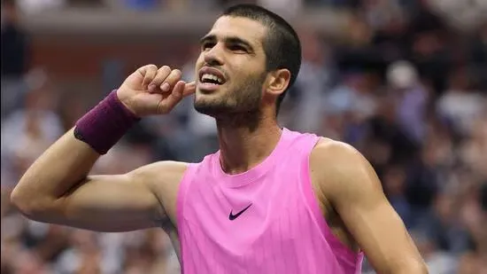 Carlos Alcaraz US Open 2025 final Jannik Sinner tennis Grand Slam champion Alcaraz serve improvement US Open highlights New York tennis tournament Alcaraz vs Sinner US Open result US Open champion 2025 world number one tennis Alcaraz Grand Slam titles Spanish tennis star ATP rankings Alcaraz performance Alcaraz serving stats US Open victory tennis history US Open trophy Alcaraz coach Juan Carlos Ferrero tennis legends Djokovic Nadal Federer Bjorn Borg US Open crowd Alcaraz six Grand Slams US Open news Alcaraz match highlights US Open score US Open moments Alcaraz domination Alcaraz powerful serve Alcaraz all