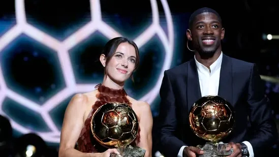 Ballon d’Or 2025 winners Ballon d’Or 2025 list Ousmane Dembele Ballon d’Or Aitana Bonmati Ballon d’Or PSG Ballon d’Or 2025 Barcelona Ballon d’Or winners list Ballon d’Or full winners Ballon d’Or ceremony Paris Ballon d’Or 2025 results Ballon d’Or awardees Lamine Yamal Kopa Trophy Vicky Lopez Kopa Trophy Gianluigi Donnarumma Yashin Trophy